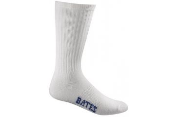 Image of Bates Footwear Cotton Duty Crew Sock 4pk, White, L 773984707929