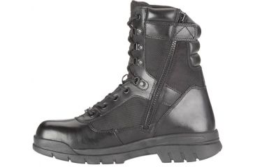 Image of Bates Footwear 8in Steel Toe Side Zip Boot, Black, M 07.0 018461771698