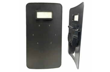 Image of Battle Steel Ballistic Shield W/ Viewport - Level Iiia - BATTLESTEEL-605-04