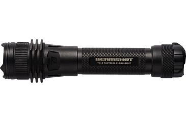 Image of Beamshot Tactical Flashlight - strobe, dimmer, 240 lumens, Matte Black TD4X