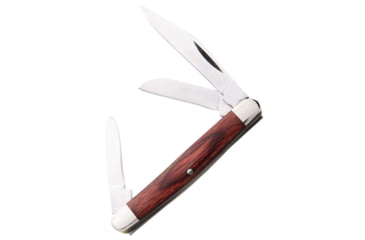 Image of Bear and Son Knives Small Stockman Folding Knife, 2.13in, 440 Stainless Steel, Rosewood Handle, 233R