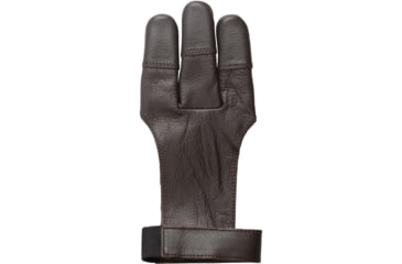 Image of Bear Archery Leather Shooting Glove 3-finger Ambidextrous Xl