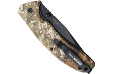 Image of Bear Edge Assisted Opening Sideliner w/Ball Bearing Washers Folding Knife, 3.5in, 440 Stainless Steel, Zytel Handle, Black, 61106