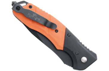 Image of Bear OPS Auto Bold Action 5 Folding knife, 3.25in, Sandvik 14C28N Stainless Steel, G10 Survival Orange/Black, AC-510-B4-OR