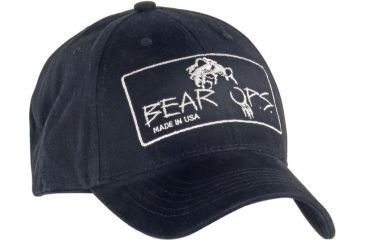 Image of Bear Ops Baseball Cap, Black BCHATOPS