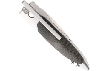 Image of Bear OPS Incognito Auto Folding Knife, 2.5in, Sandvik 14C28N, Stainless Steel/Carbon Fiber Handle, AC-800-CF-S