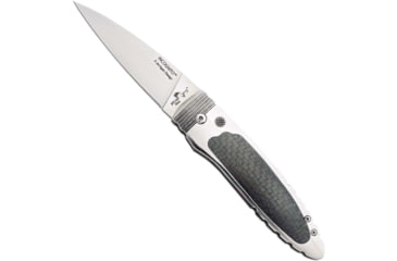 Image of Bear OPS Incognito Auto Folding Knife, 2.5in, Sandvik 14C28N, Stainless Steel/Carbon Fiber Handle, AC-800-CF-S