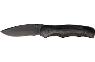 Image of Bear Ops Rancor Fold Knife, SS modified Drop Point Blade, Black G-10 Handle BC32004