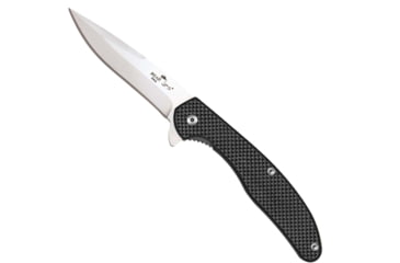 Image of Bear OPS Rancor Folding Knife, 2.75in, S35VN, Flipper, Carbon Fiber/Stonewashed Titanium Handle, MC-800-CFTI-S