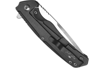 Image of Bear OPS Rancor Folding Knife, 3in, S35VN, Flipper, Stonewashed Titanium Handle, MC-700-TI-S