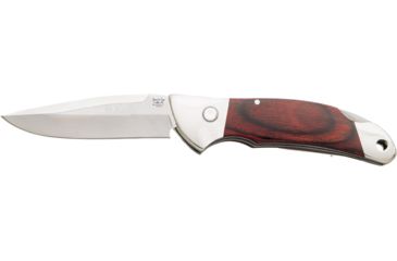 Image of Bear &amp; Son Cutlery 3 3/4 Rosewood Automatic Lockback With Metal Belt Clip - 2A08R