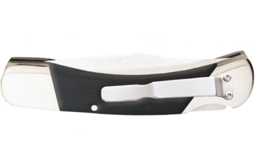 Image of Bear &amp; Son Cutlery Automatic Lockback Automatic Folding Knife, 3.75 in, 440 Stainless Steel, G10 Handle, Black, GA97