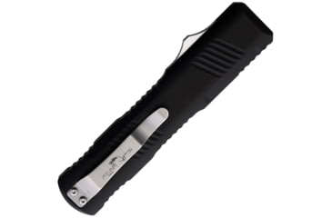 Image of Bear &amp; Son Cutlery Auto OTF Tanto Automatic Folding Knife, 3.50 in, Stainless Steel, Tanto Blade, Aluminum Handle, BCOTF210ALBKS