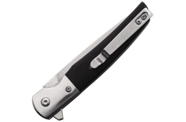 Image of Bear &amp; Son Cutlery Rancher Folding Knife, 4.25in Closed, 3.25in Mirror D2 Tool Steel Blade, Black G10 Handle, G21