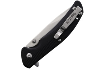Image of Bear &amp; Son Cutlery Sideliner Zytel Mirror Folding Knife, 4.5in Closed, 3.5in Mirror Stainless Steel Blade, Black Zytel Handle, 778SR