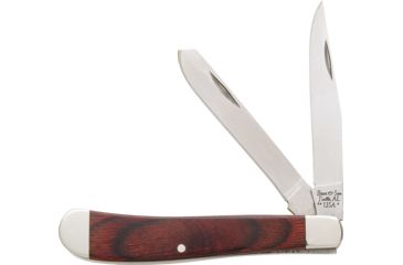 Image of Bear &amp; Son Cutlery Slimline Trapper Rosewood Folding Knife,Satin,Rosewood Handle BC2248R