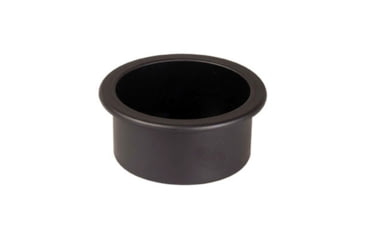 Image of Beckson Shallow Series Recessed Drink Holder - 3 Hole Cut x 1-3/8 Depth, Black, GH31-B1-U