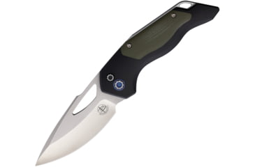 Image of Begg Knives Galaxy Button Lock Blk/Grn, BG057