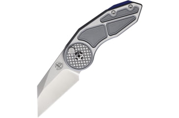 Image of Begg Knives Micro Burst Button Lock Gray, BG059