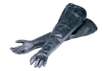 Image of Bel-Art Nonbonded Neoprene Gloves, Size 9, for Glove Box H500250000