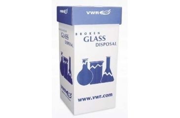 Image of Bel-Art Broken Glass Disposal Carton 246531002 Benchtop Disposal Box