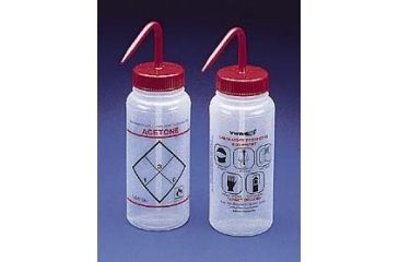 Image of Bel-Art Safety Wash Bottles, Low-Density Polyethylene, Wide Mouth 116462624 500 Ml (17 oz.) Capacity