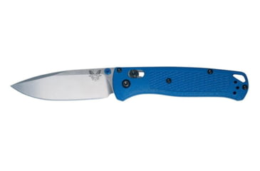 Image of Benchmade 535 Bugout Knife, Plain, Blue/Silver, 535