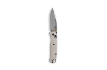 Image of Benchmade 535 Model Folding Knives, 3.24 in, CPM-S30V Premium Steel, Folding Blade, Grivory Handle, Stonewash/Tan, 7.46inch, 535-12