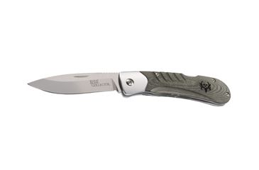 Image of Benchmade Bone Collector Lock-Back Folding Knife, Plain Edge, Green Micarta Handle 15050