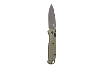 Image of Benchmade Bugout Drop Point Folding Knife, Gray Coated Blade, Grivory Handle, 535GRY-1