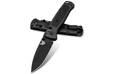 Image of Benchmade Bugout Folding Knive, 3.24in, Drop Point, Graphite Black Molded CF-Elite Handle, 535BK-2