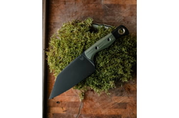 Image of Benchmade Cutlery Station Kitchen Knife, 5.97in, CPM-154 Stainless Steel, G10, Olive Drab Green, 4010BK-01