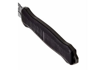 Image of Benchmade Infidel Fixed Blade Knife, Plain Edge Coated Spear Point Blade, 4.52in, Black Anodized Billet Aluminum Handle, 133BK