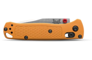 Image of Benchmade Mini Bugout Axs Knives Folding Knife, 2.82 in, Stainless Steel, Daybreak Graviory Handle 533-08