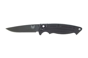 Image of Benchmade Mini-Reflex Auto Folding Knife, Plain Edge, BK Blade 2550BK