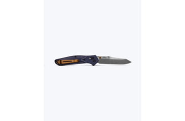 Image of Benchmade Osborne Folding Knife, 3.4in, M390 Stainless Steel, Reverse Tanto, Micarta, Blue Denim, 940-04