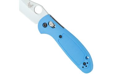 Image of Benchmade Pardue, Mini Grip Folding, Fine Edge Knife 555HG-BLUE