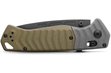 Image of Benchmade Psk Axis Knives Folding Knife, 3.45 in, CPM MagnaCut Stainless Steel, Drop Point Blade, G10 Handle, OD Green, 593BK