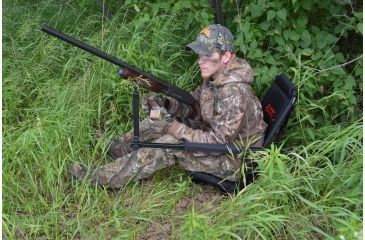 Image of USED BenchMaster Sniper Seat 360 Rotating Shooting Chair, BMSSSC, EDEMO8, Used, Condition Like New, Inspect and Rebox