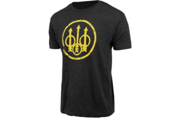 Image of Beretta DISTRESSED TRIDENT T-SHIRT HEA GRPH MED 22CA5999