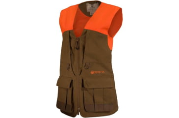 Image of Beretta WOMEN RETRIEVER FLD VEST TOB/BLZ ORG SM 4EE82CA0