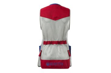 Image of Beretta DT11 Shooting Vest,Tango Red and Silver, 2XL GT02102133034VXXL