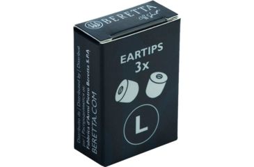 Image of Beretta Earphone Mini Headset Replacement Ear Tips Large 6pk