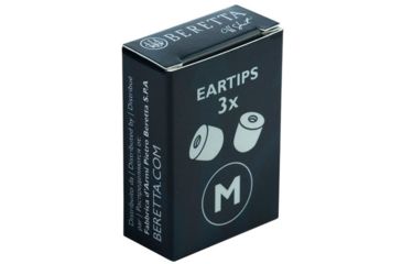 Image of Beretta Earphone Mini Headset Replacement Ear Tips Med. 6-pk