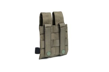 Image of Beretta Grip-Tac MOLLE Pistol Mag Pouch, Double, Green Stone, CA151001890707UNI