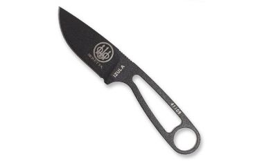 Image of Beretta Lightweight 1095 Carbon Survival Fixed Blade Knife, Black BER-IZULABKIT