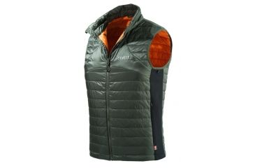 Image of Beretta Mens BIS Track Vest,Green/Orange,L GU671T0653077WL