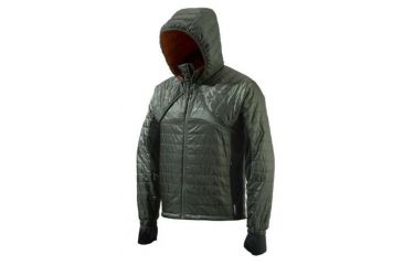 Image of Beretta Mens BIS Vest Detachable Hood,Green/Orange,L GU651T0653077WL