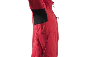 Image of Beretta Mens Soft Shell Fleece Jacket,Tango Red,L P3151T06550321L