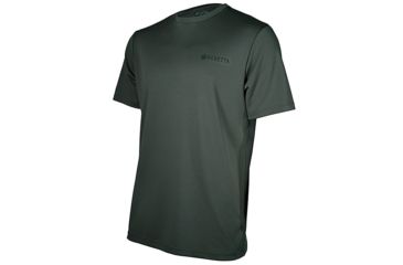 Image of Beretta Mens US Tech Short Sleeve T-Shirt, Green, Small TS541T13220715S